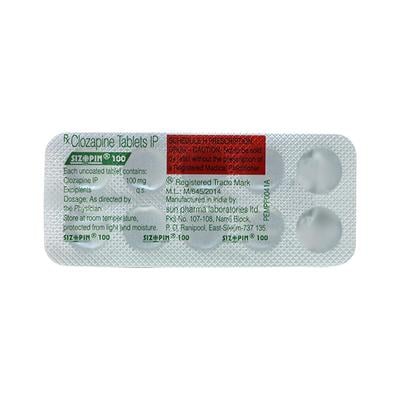 Sizopin 100mg Tablet 10'S - Schizophrenia-Aps