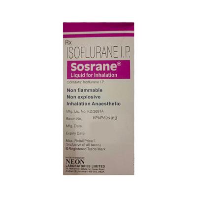 Sosrane Liquid 100ml - Anaesthesia - Local-Ana