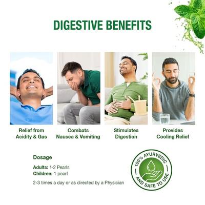 Dabur Pudin Hara Pearls Capsule 10's - Speciality Medicines