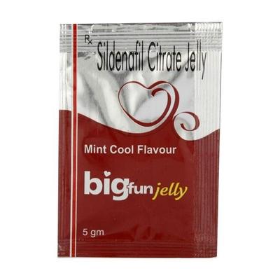 Bigfun Mint Cool Flavour Jelly 5gm - Impotence/Erectile Dysfunction (Ed)