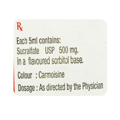 ULCOAT SUGAR FREE Suspension 200ml - Ulcer/Reflux/Flatulence-Aaa