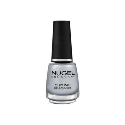 Nugel SILVER CS C01 Non Uv Gel Chrome Nail Enamel 13 ml - Nail Polish