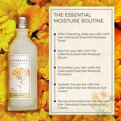 The Face Shop Calendula Essential Moisture Toner 150 Ml - Toners