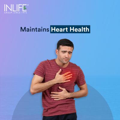 INLIFE Fish Oil 1000 mg Softgel 60's - Omega Fish Oil Fatty Acids