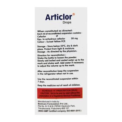 ARTICLOR Drops 10ml - Bacterial Infections-Cep