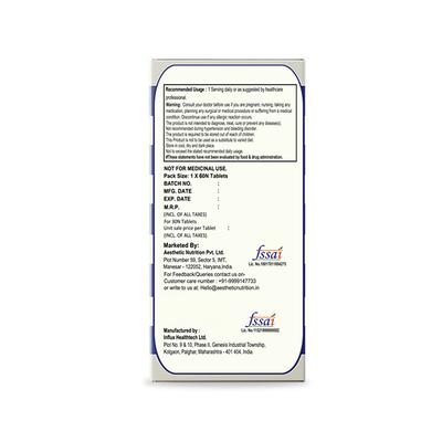 Aesthetic Nutrition Multivitamin Him With Grape Seed Extract, Ginger, And Panax Pseudo Ginseng For Energy, Vitality 60 Tablets 1's - Multi-Vitamins