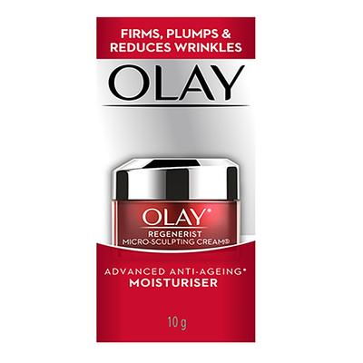 Olay Cream- Regenerist Microsculpting Moisturiser 10gm - Face Moisturizers