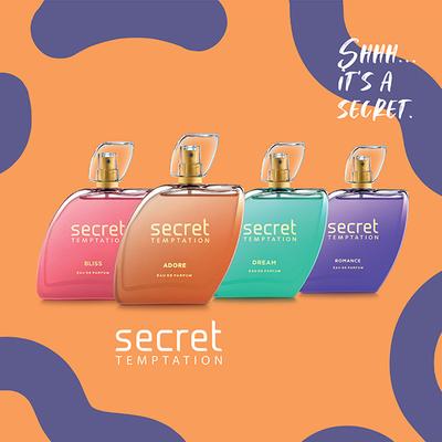 Secret Temptation Adore Eau De Parfum for Women Long Lasting Floral Office Wear Fragrance 100 ml - Women Perfumes (Edt/Edp)
