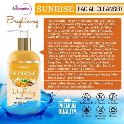 St.Botanica Facial Cleanser - Sunrise Brightning 200 ml - Face Wash & Cleansers