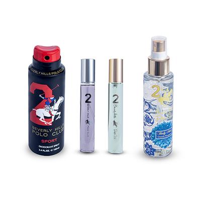 Beverly Hills Polo Club Perfume Gift Set (1 X 100ml) + Body Mist (1 X 100ml) + EDT (2 X 16ml each) 1's - Deodorants/Roll-Ons