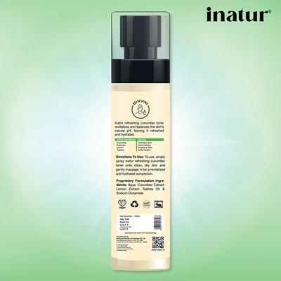 Inatur Facial Mist Toner - Cucumber 100 ml - Toners