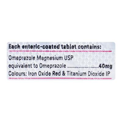 Omez 40mg Tablet 10'S - Ulcer/Reflux/Flatulence-Aaa