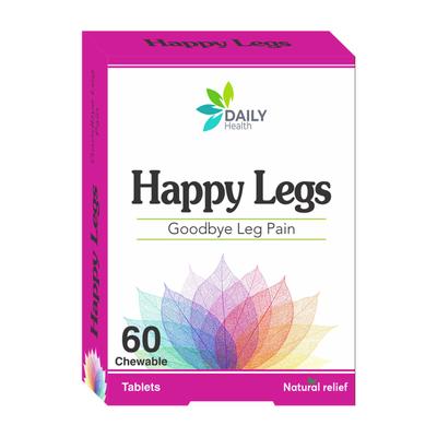 Bhargava Daily Health Happy Legs Chewable Tablets 60's - Speciality Medicines