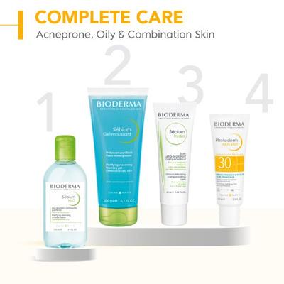 Bioderma Photoderm AKN Mat SPF 30 Matifying Fluid 40 ml - Face Sunscreen