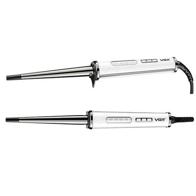 VGR V-526 Professional 10-19mm Barrel Hair Curler with Titanium Coated Curling Wand 1's - Rollers & Curlers