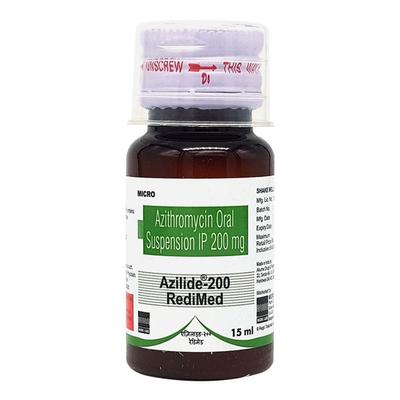 Azilide 200mg Redimed Suspension 15ml - Bacterial Infections-Mac
