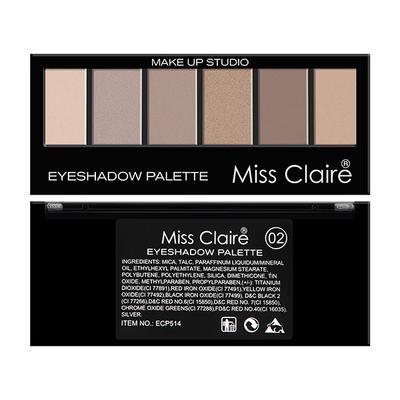 Miss Claire Makeup Studio Eyeshadow Palette - 2 Naked 6 gm - Eye Shadow Palettes