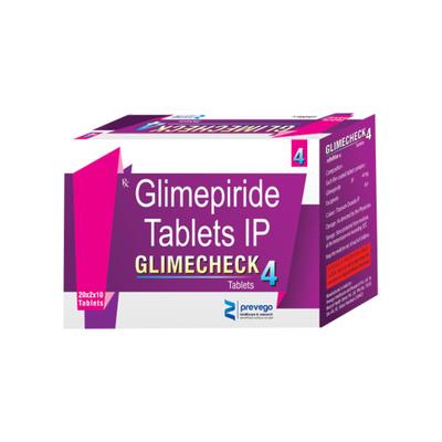 GLIMECHECK 4 Tablet 10's - Diabetes-Ant