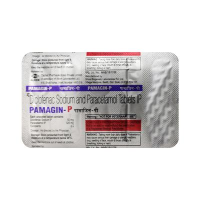 PAMAGIN P Tablet 10's - Pain relief-Nsa