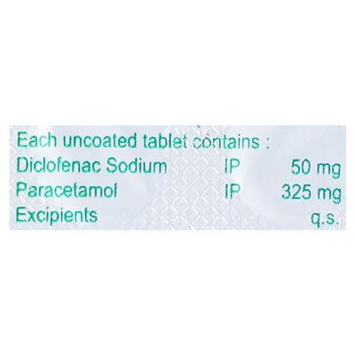 DICLOFEN PLUS 325 Tablet 10's - Pain relief-Nsa