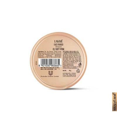 Lakme Forever Matte Face Powder, Matte Finish, Oil Cointrol, for rosy glow, Warm Pink, 40 gm - Compact Powder