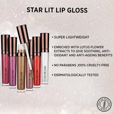Colorbar Starlit Lip Gloss Rlg005 6 Ml - Lip Glosses