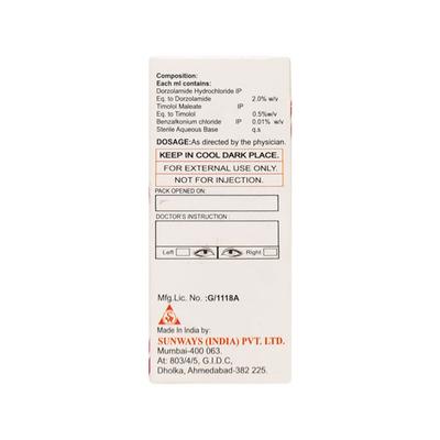 Dorsun T Eye Drops 5ml - Glaucoma-Ant