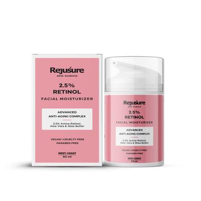 Rejusure 2.5% Retinol Advanced Anti Aging Complex Facial Moisturizer 50 ml - Face Moisturizers
