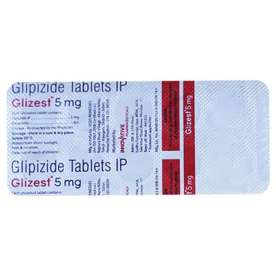 GLIZEST 5 Tablet 10's - Diabetes-Ant