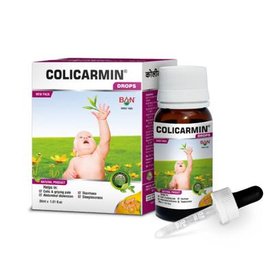 Ban Labs Colicarmin Drops - Orange Flavor 30 ml - Speciality Medicines