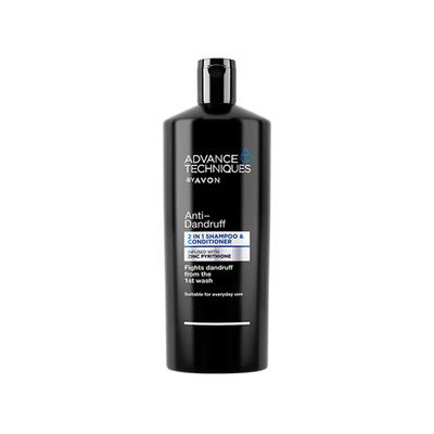 Avon Advance Techniques Anti-Dandruff 2-In-1 Shampoo & Conditioner with Climbazole Technology 700ml - Dry Shampoos & Conditioners