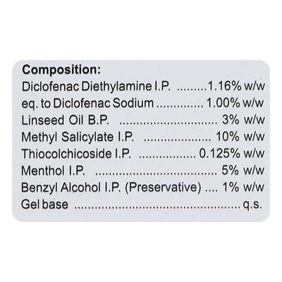 Thiox Gel 30gm - Pain relief-Nsa