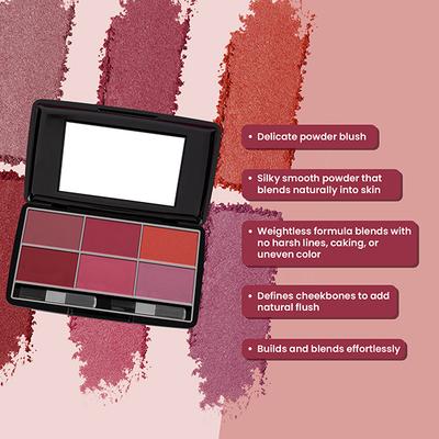 Miss Claire Blusher Kit 3660-B- 4 24 Gm - Blushes