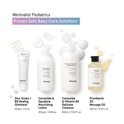 Minimalist Pediatrics Ceramide & Vitamin B5 Delicate Cleanser 400 ml - Baby Body Wash