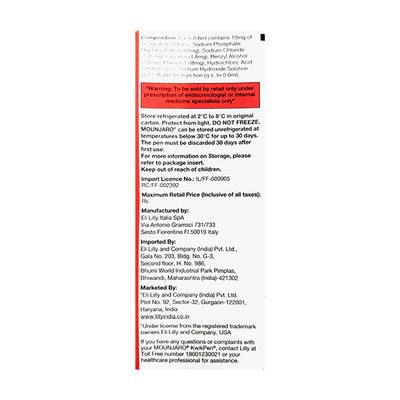 MOUNJARO 10mg Kwikpen 0.6ml - Diabetes-Ant