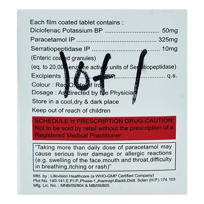 OLYFLAM DSP Tablet 10's - Pain relief-Nsa