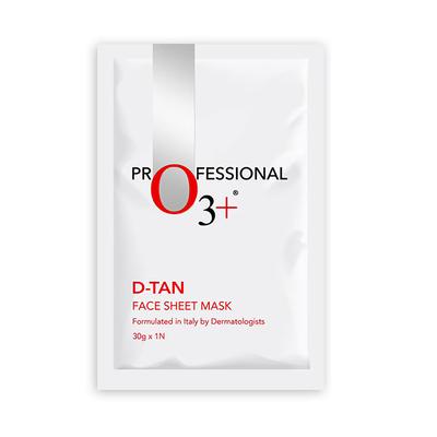Professional O3+ D-Tan Face Sheet Mask 1's - Masks & Peels