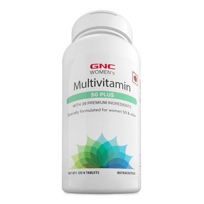 GNC Women's Multivitamin 50 Plus Tablet 120's - Multi-Vitamins