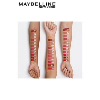 Maybelline New York Sensational Liquid Matte Lipstick 07, Barely Nude 7 gm - Liquid Lipsticks