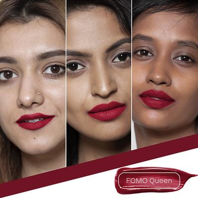Faces Canada No Transfer Matte Lipstick Fomo Queen 01 3.5 Ml - Liquid Lipsticks