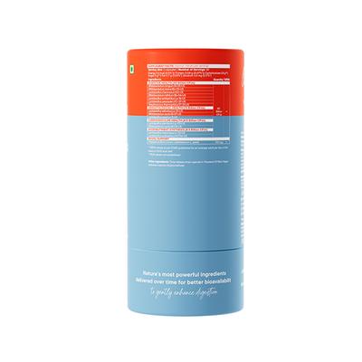 Wellbeing Nutrition Slow Daily Probiotics + Omega3 Clinically Proven 60 Billion CFU, 14 Unique Strains - Digestive Health