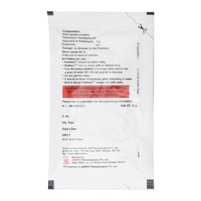 FOSFOCIN Sachet 8gm - Bacterial Infections-OAB