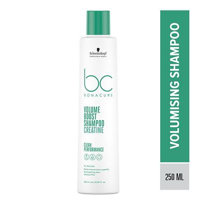 Schwarzkopf Professional Bonacure Volume Boost shampoo with Creatine for Fine Hair with Vegan Keratin 250 ml - Shampoos