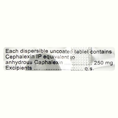 Cephadex DT 250mg Tablet 10'S - Bacterial Infections-Cep