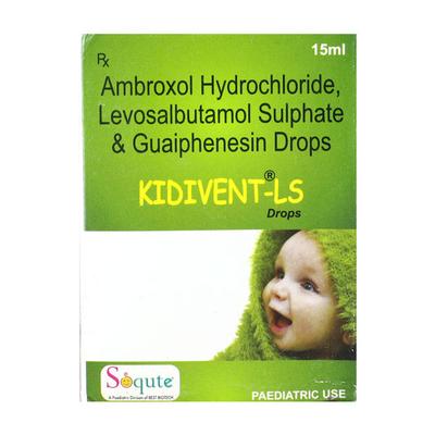 KIDIVENT LS Drops 15ml - Asthma/COPD-Ast