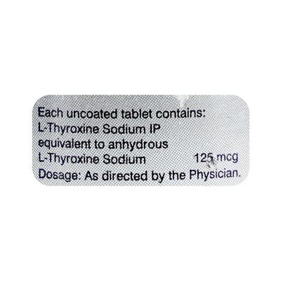 THYROUP 125mcg Tablet 120's - Hypothyroidism