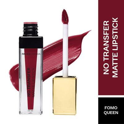 Faces Canada No Transfer Matte Lipstick Fomo Queen 01 3.5 Ml - Liquid Lipsticks