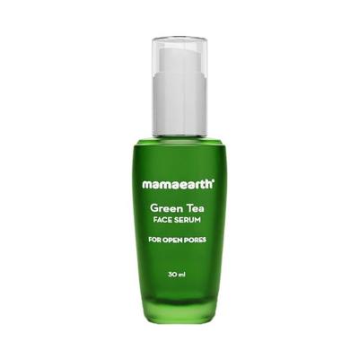 Mamaearth Green Tea Face Serum With Green Tea & Collagen For Open Pores 30 ml - Face Serum