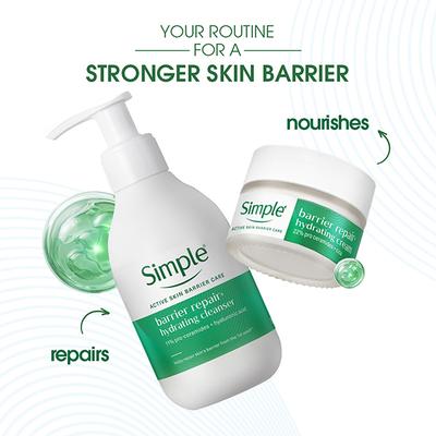 Simple Active Skin Barrier Care Replenishing Cream Cleanser 150 ml - Face Wash & Cleansers