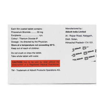 Eldicet 50mg Tablet 10'S - Gastro Intestinal Motility Disorders-GIT